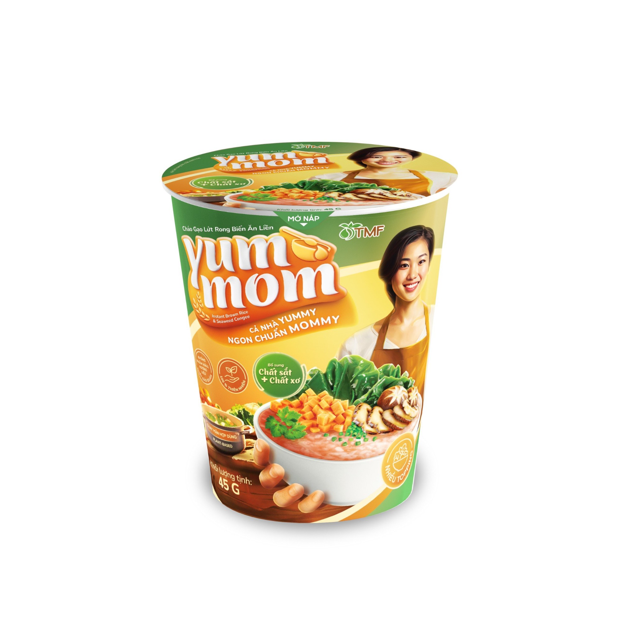 YUMMOM Instant Seaweed Brown Rice Congee