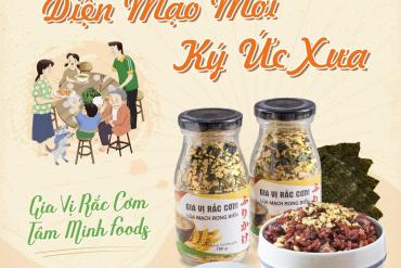 Gia Vị Rắc Cơm Tâm Minh Foods: Diện mạo mới - Ký ức xưa