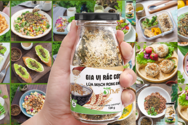 Gia vị rắc cơm lúa mạch rong biển của Tâm Minh Foods