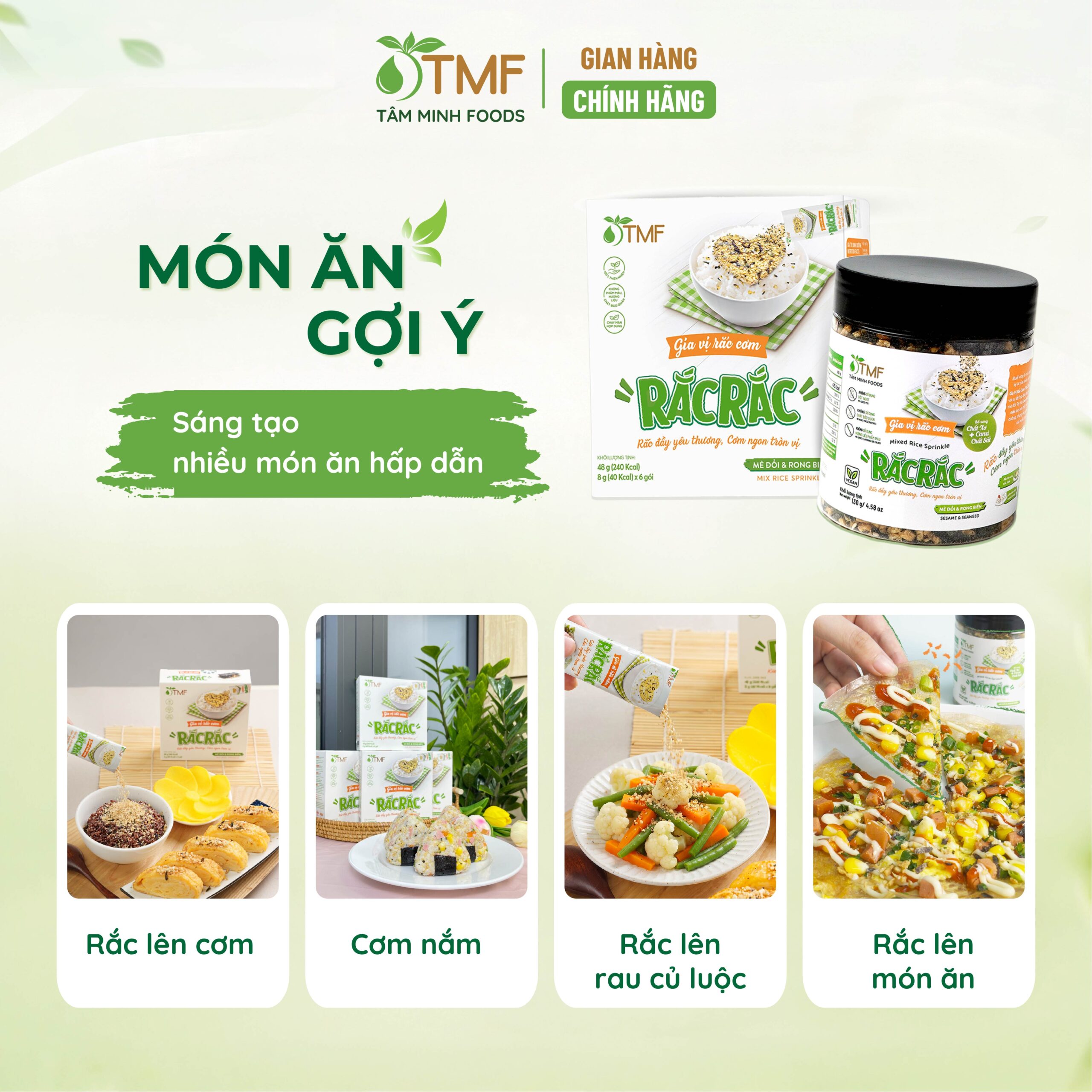 Rắc Rắc mixed rice sprinkle 48g