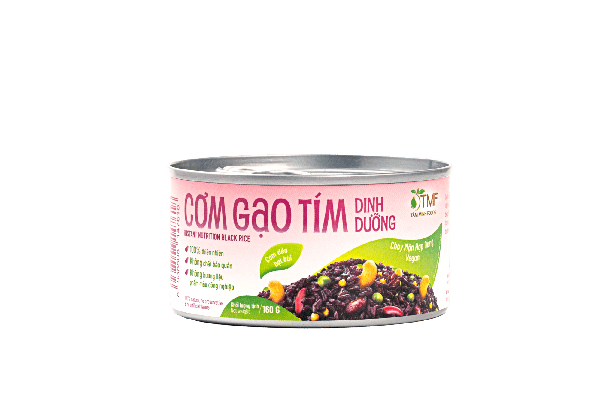 Cơm gạo tím dinh dưỡng 160g