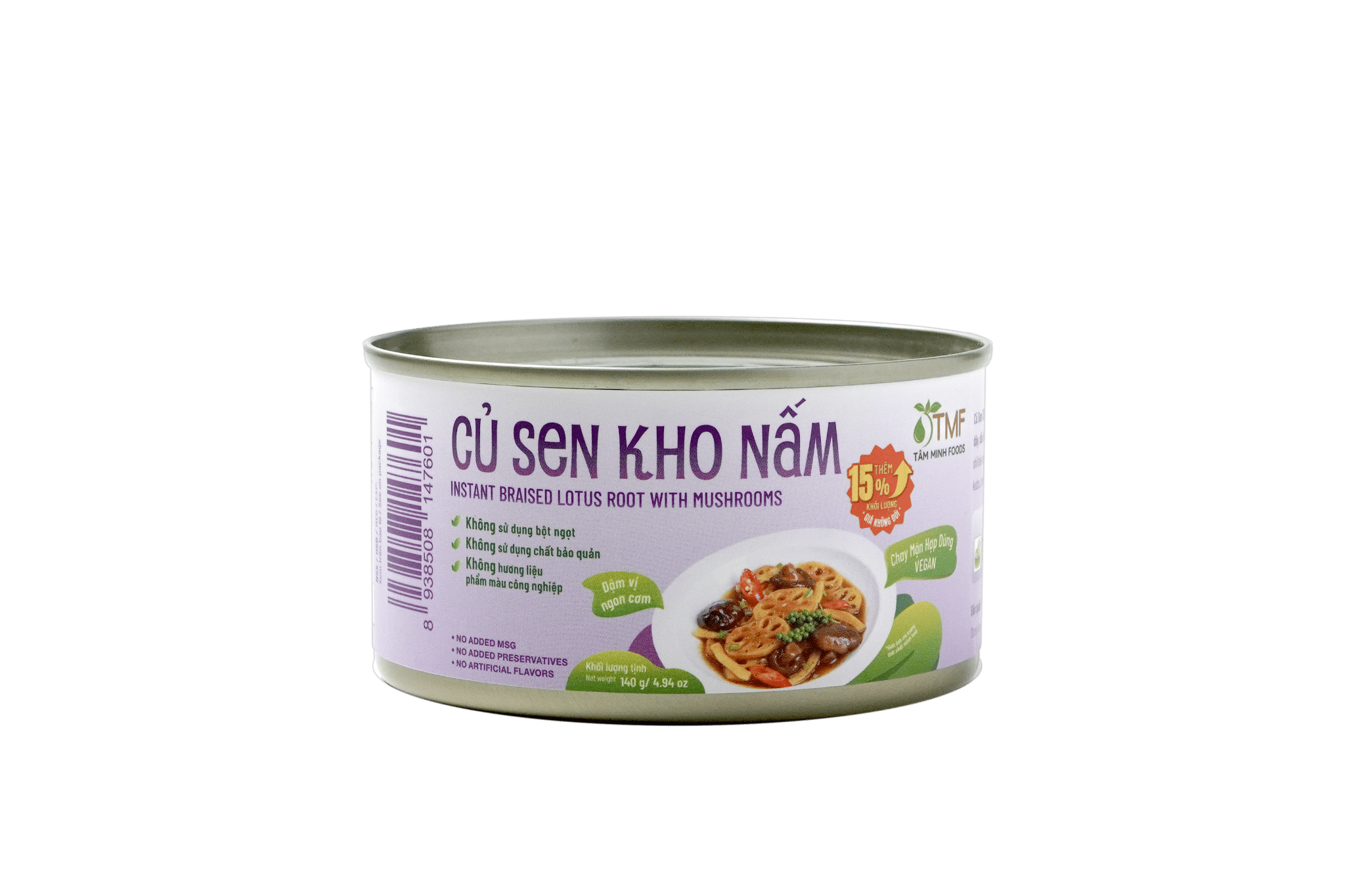 Củ sen kho nấm
