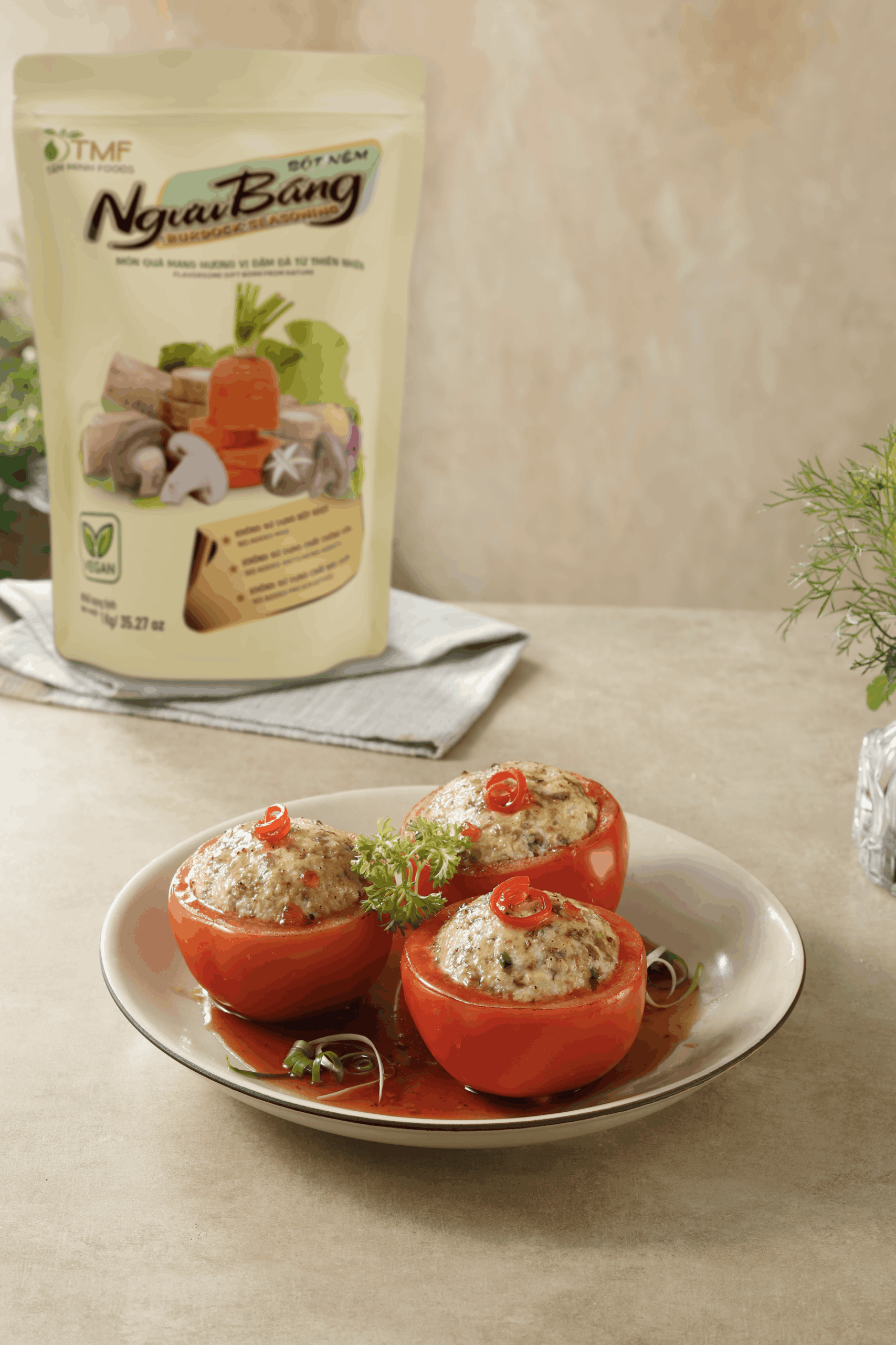 Bột nêm ngưu báng 1kg