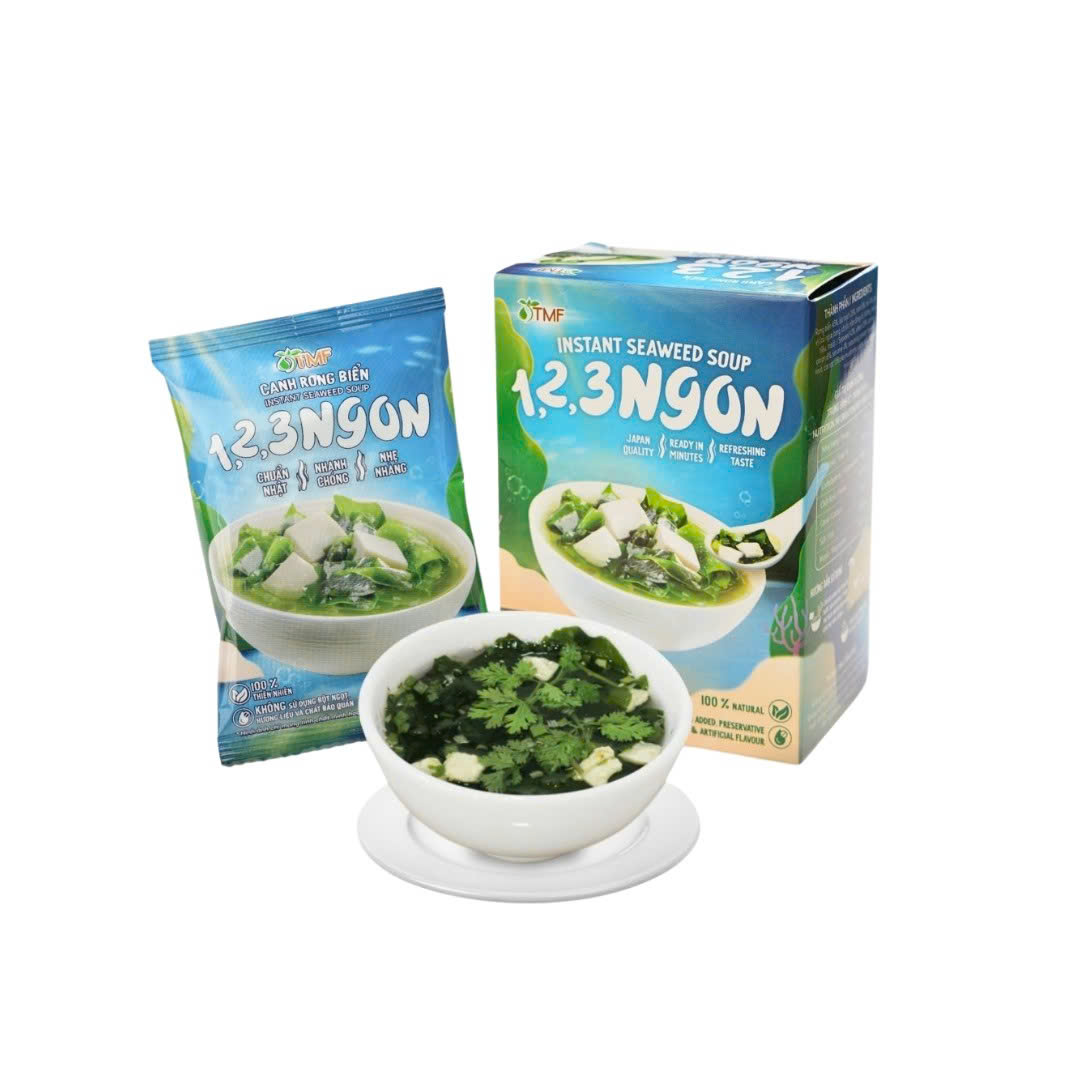 Canh rong biển 1,2,3 Ngon 22g