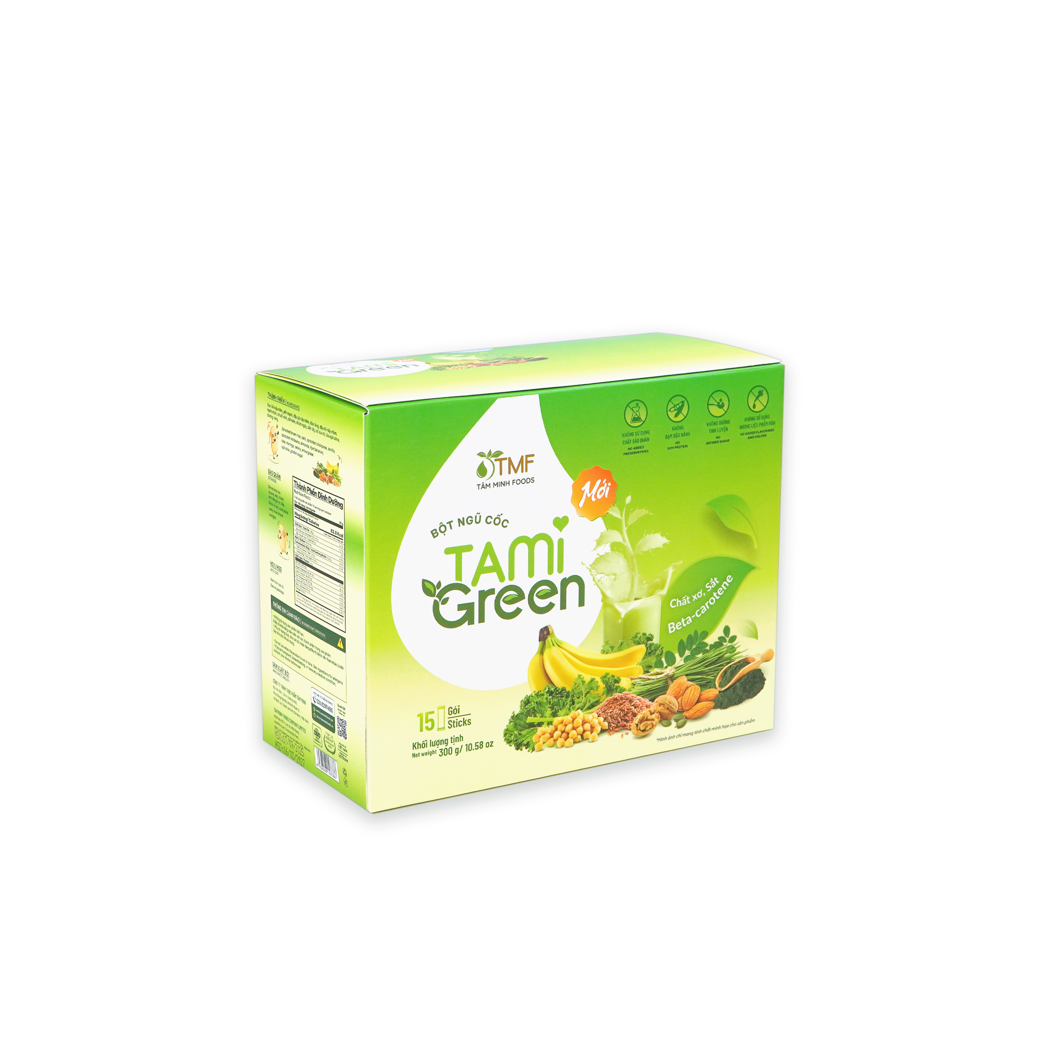 Bột ngũ cốc TamiGreen 300g