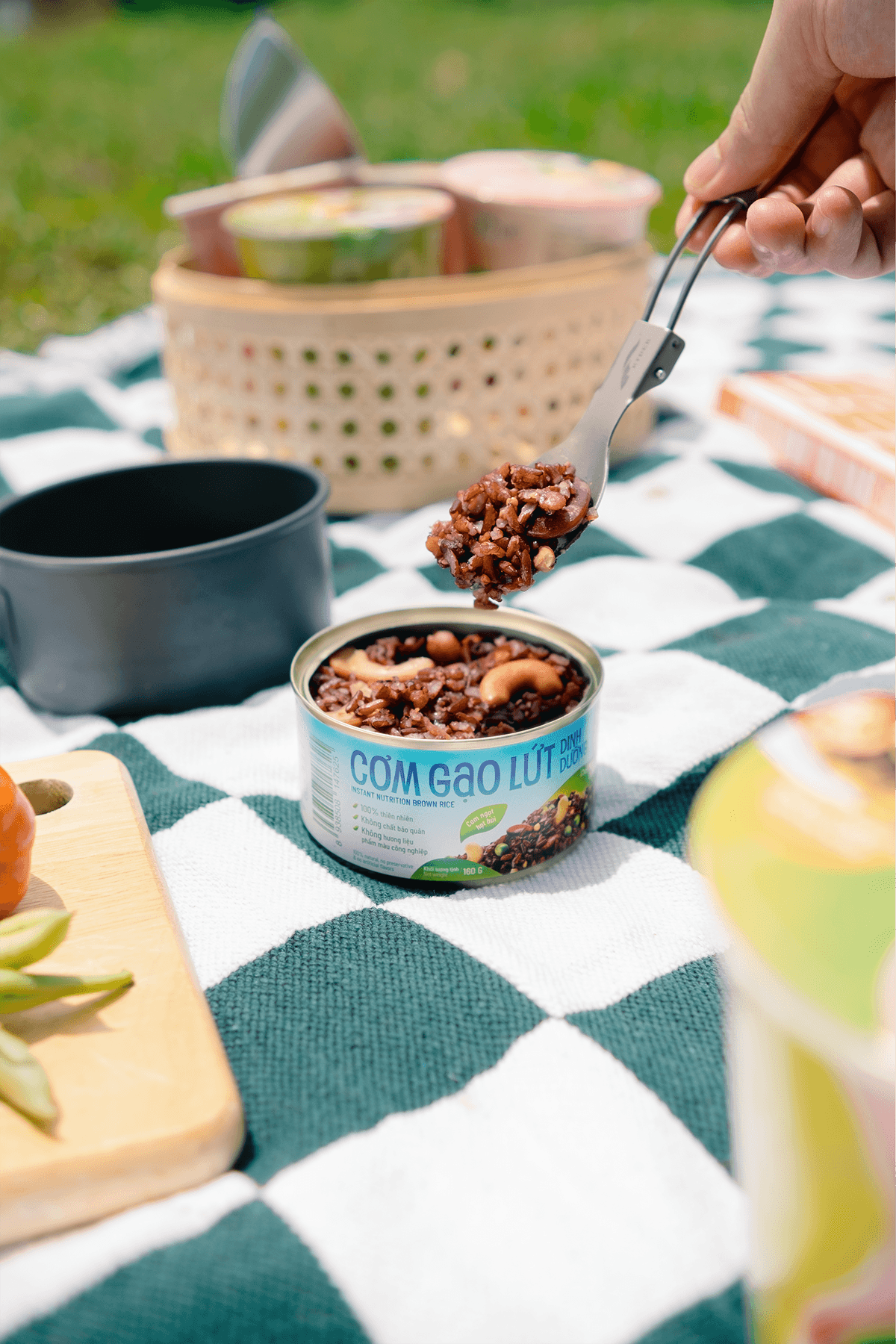 Cơm gạo lứt dinh dưỡng 160g