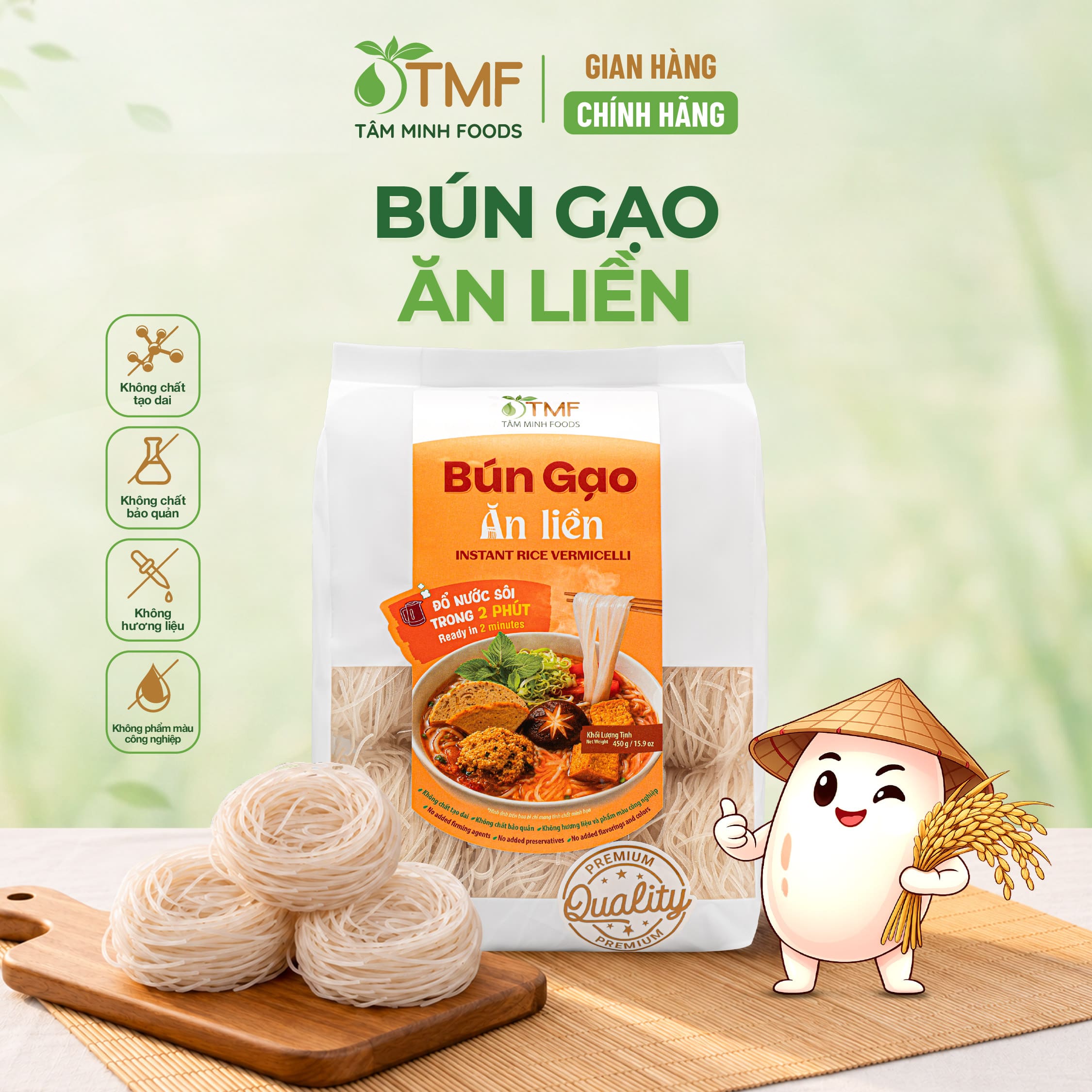 Bún gạo ăn liền 450g
