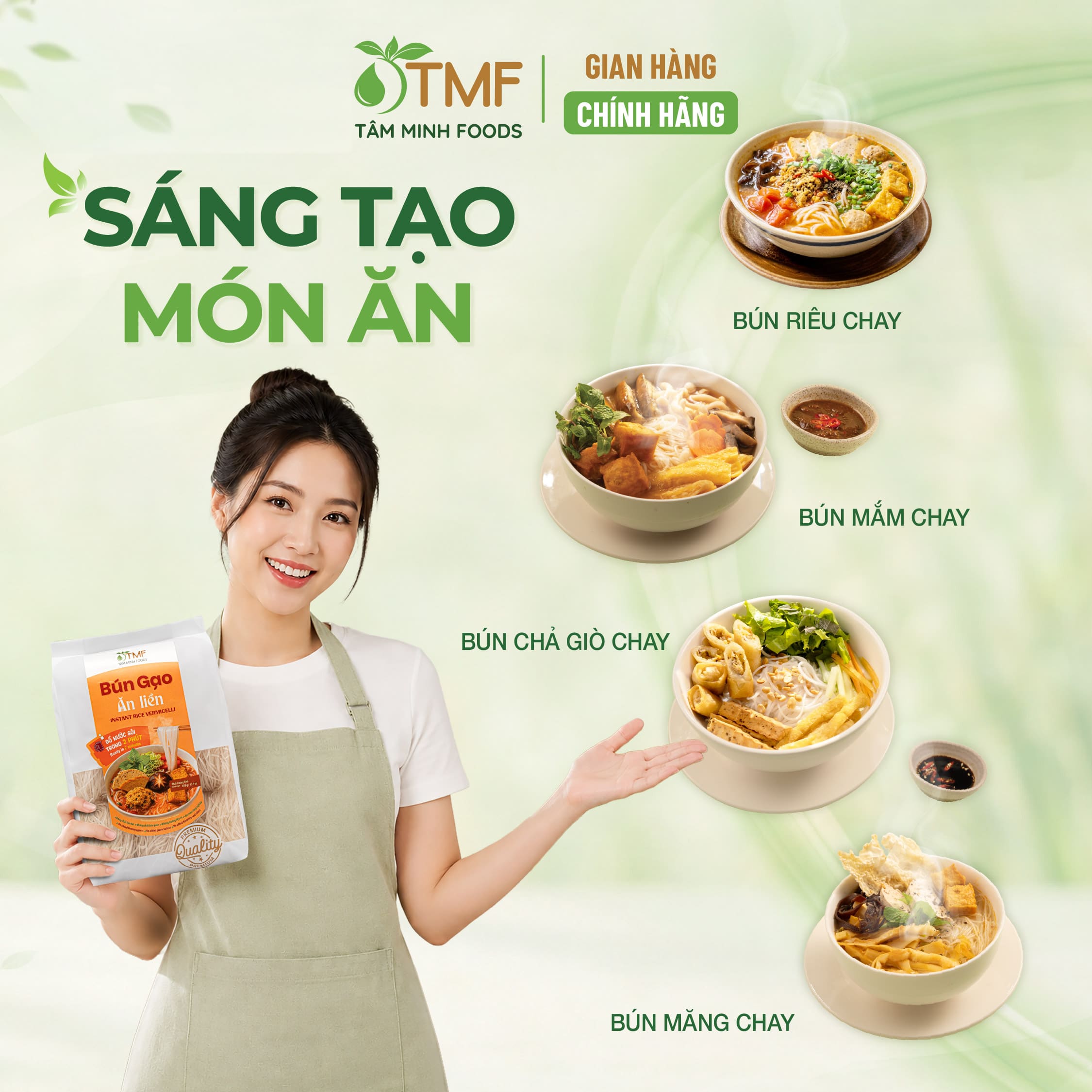 Bún gạo ăn liền 450g