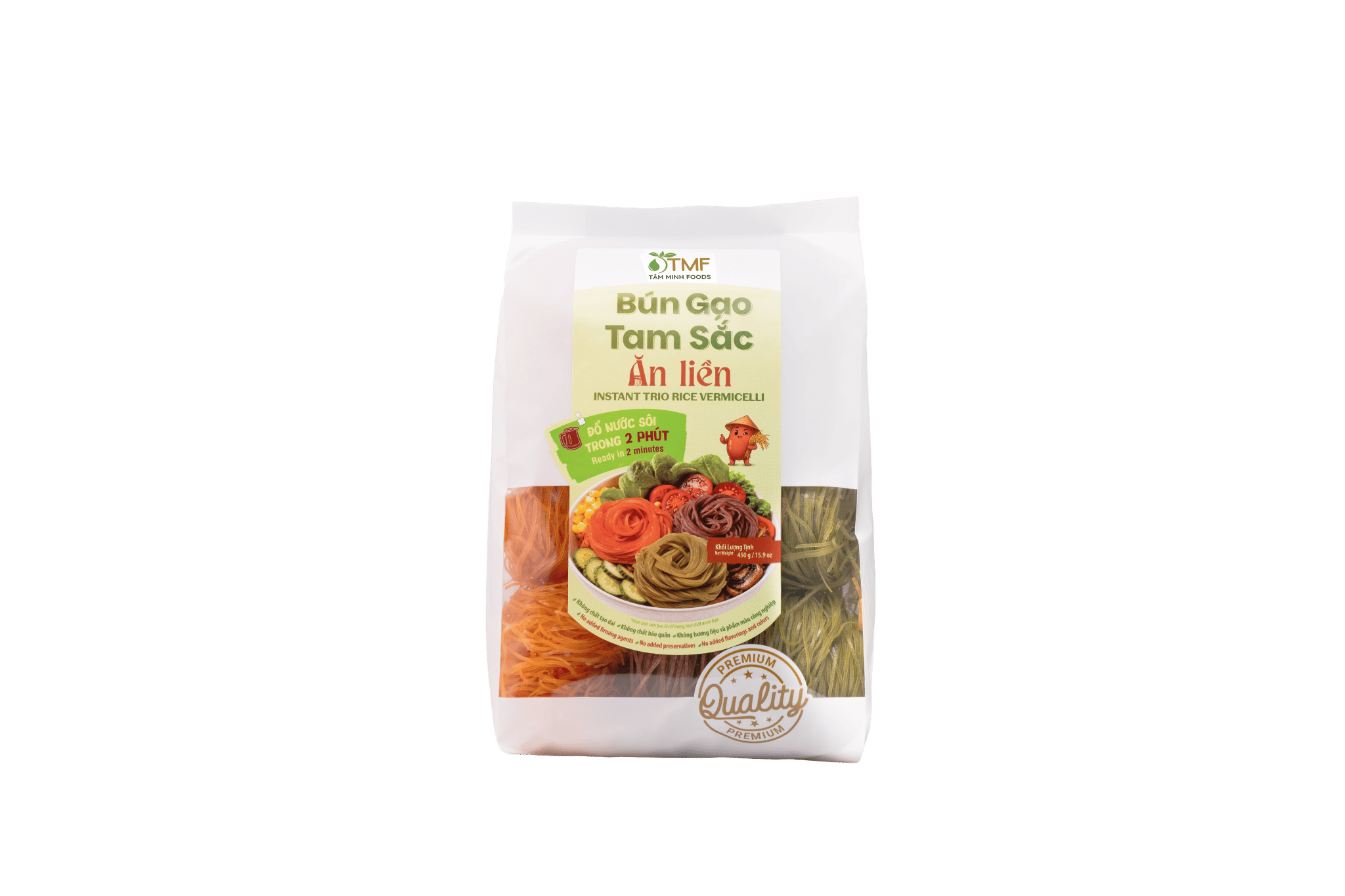 Bún tam sắc ăn liền 450g